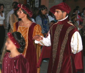 Fabrizio II Gesualdo con la moglie Girolama Borromeo